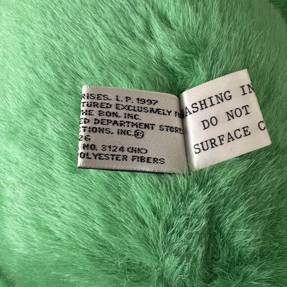 DR SEUSS "HOW THE GRINCH STOLE CHRISTMAS" 28" PLUSH DOLL MACY'S 97' - Picture 4 of 5